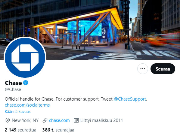 Chase pankin twitter-tili