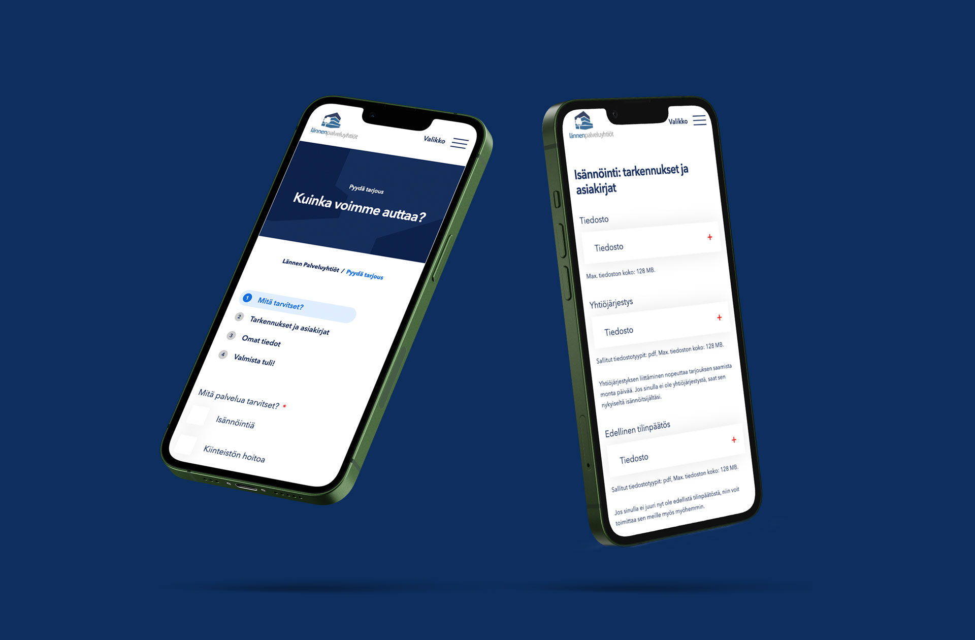 Tarjouspyyntölomake